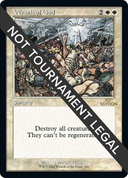 Wrath of God (Retro Frame), 30th Anniversary Edition 342