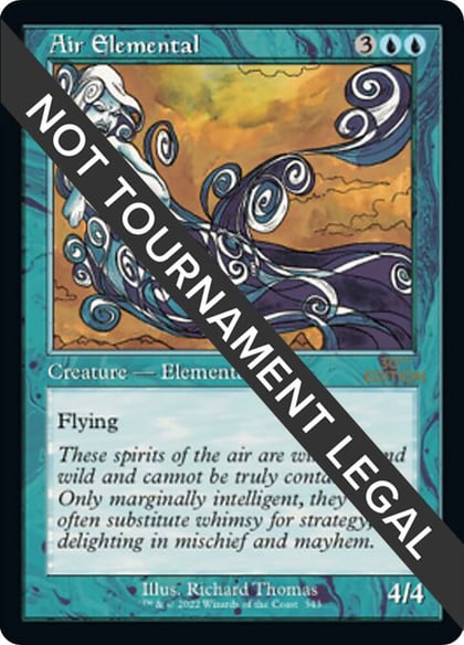 Air Elemental (Retro Frame), 30th Anniversary Edition 343