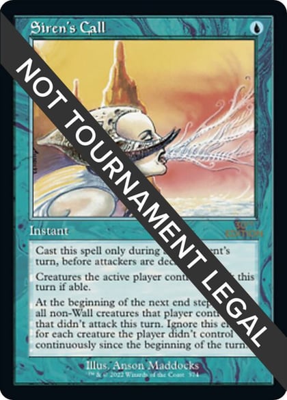 Siren's Call (Retro Frame), 30th Anniversary Edition 374