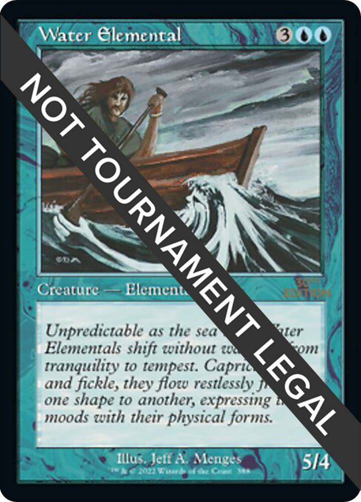 Water Elemental (Retro Frame), 30th Anniversary Edition 388