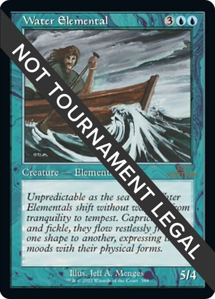 Water Elemental (Retro Frame), 30th Anniversary Edition 388