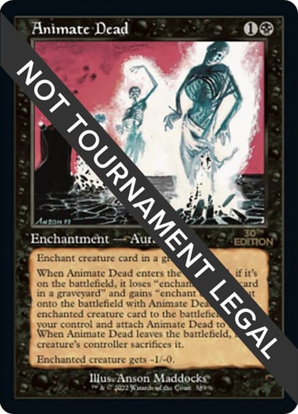 Animate Dead (Retro Frame), 30th Anniversary Edition 389