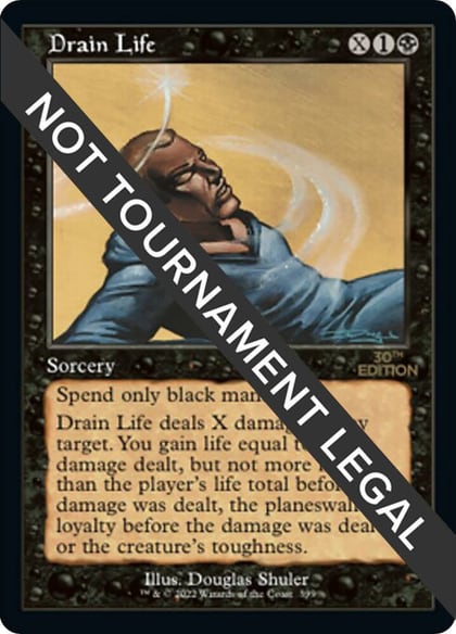 Drain Life (Retro Frame), 30th Anniversary Edition 399