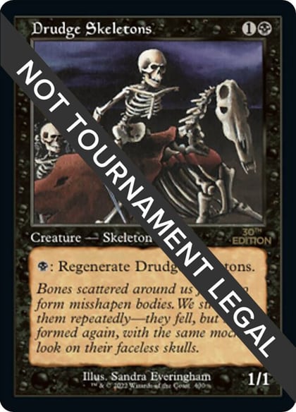 Drudge Skeletons (Retro Frame), 30th Anniversary Edition 400