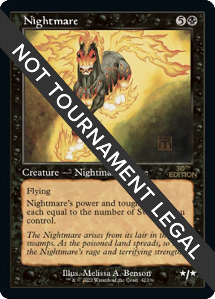 Nightmare (Retro Frame), 30th Anniversary Edition 412