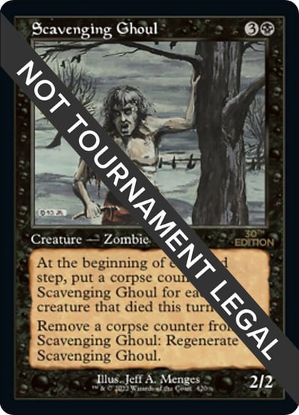 Scavenging Ghoul (Retro Frame), 30th Anniversary Edition 420