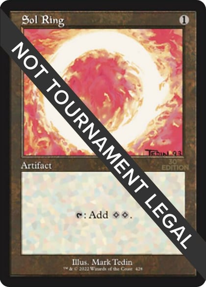 Sol Ring (428) (Retro Frame), 30th Anniversary Edition 428