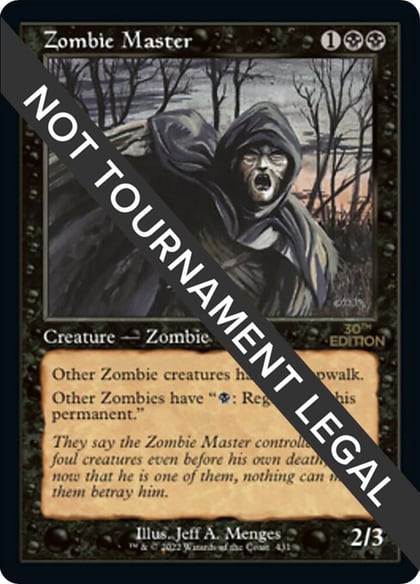 Zombie Master (Retro Frame), 30th Anniversary Edition 431