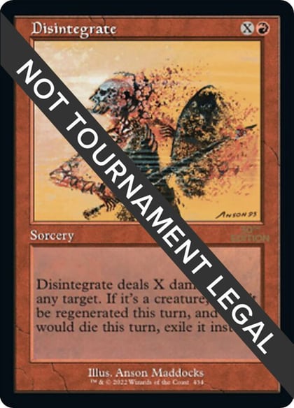 Disintegrate (Retro Frame), 30th Anniversary Edition 434