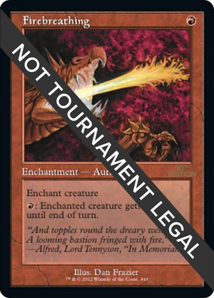 Firebreathing (Retro Frame), 30th Anniversary Edition 443