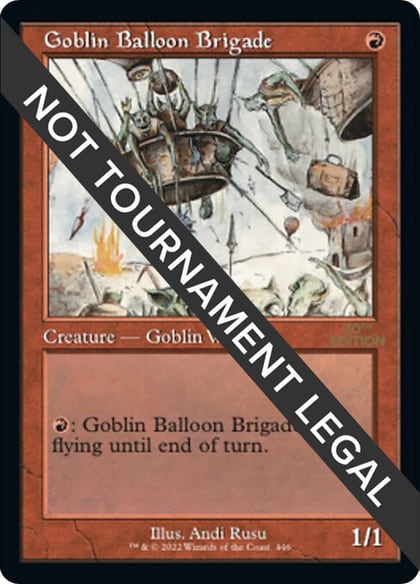 Goblin Balloon Brigade (Retro Frame), 30th Anniversary Edition 446