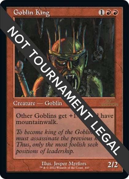 Goblin King (Retro Frame), 30th Anniversary Edition 447