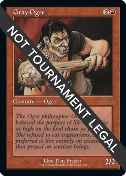 Gray Ogre (Retro Frame), 30th Anniversary Edition 449