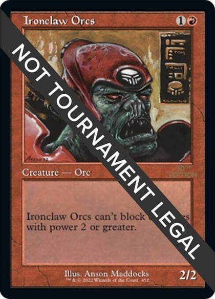 Ironclaw Orcs (Retro Frame), 30th Anniversary Edition 452
