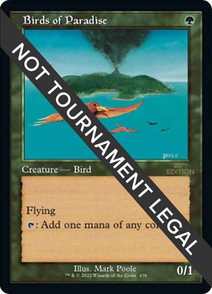 Birds of Paradise (Retro Frame), 30th Anniversary Edition 479