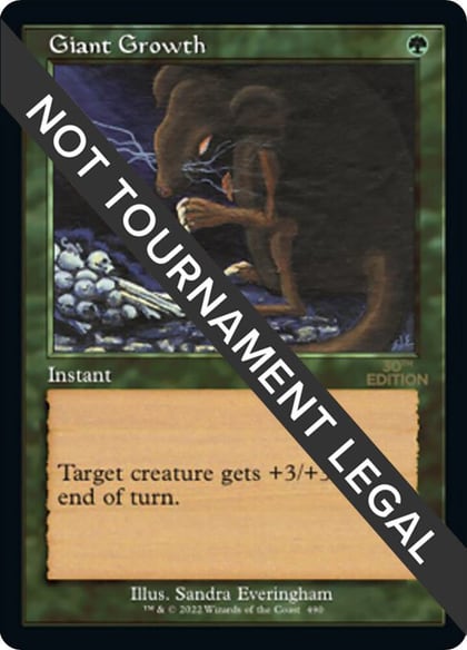 Giant Growth (Retro Frame), 30th Anniversary Edition 490