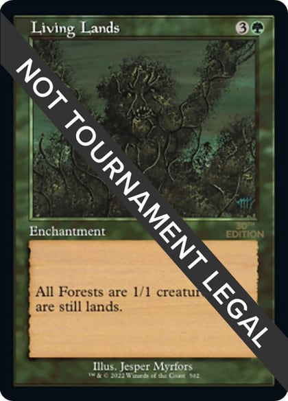 Living Lands (Retro Frame), 30th Anniversary Edition 502