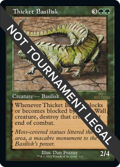 Thicket Basilisk (Retro Frame), 30th Anniversary Edition 511