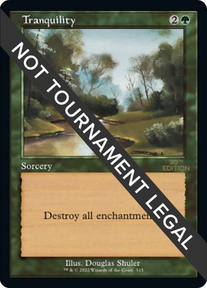 Tranquility (Retro Frame), 30th Anniversary Edition 513