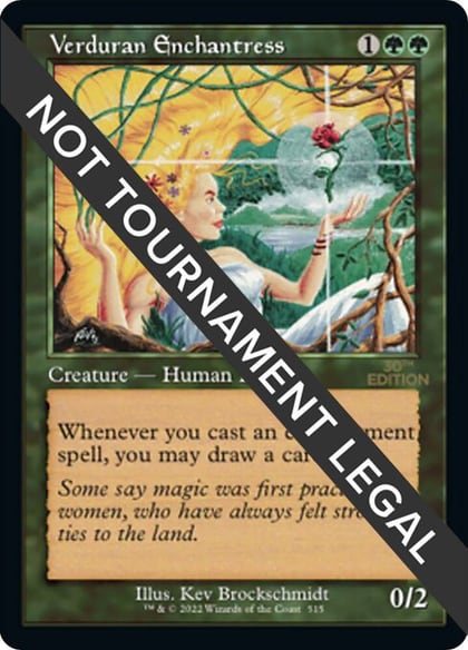 Verduran Enchantress (Retro Frame), 30th Anniversary Edition 515