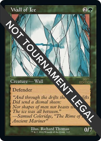 Wall of Ice (Retro Frame), 30th Anniversary Edition 517