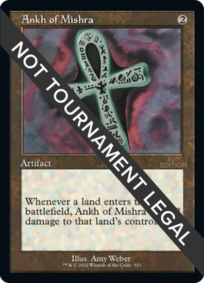 Ankh of Mishra (Retro Frame), 30th Anniversary Edition 523