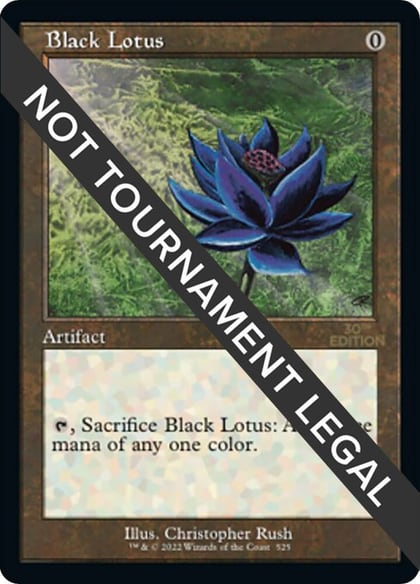 Black Lotus (Retro Frame), 30th Anniversary Edition 525