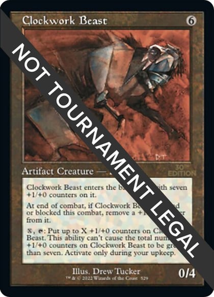 Clockwork Beast (Retro Frame), 30th Anniversary Edition 529