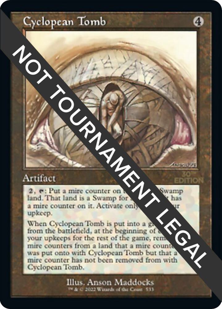 Cyclopean Tomb (Retro Frame), 30th Anniversary Edition 533