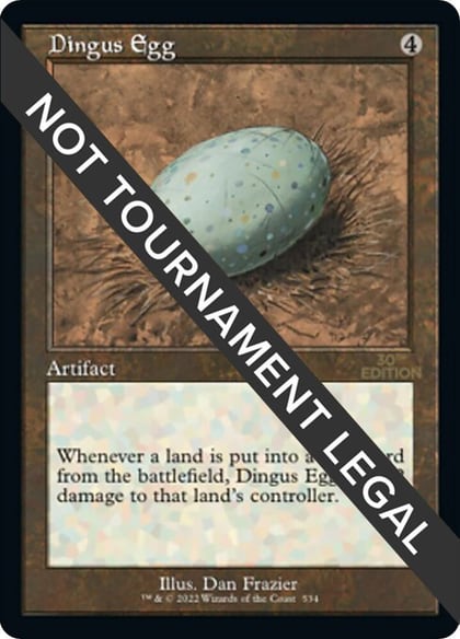 Dingus Egg (Retro Frame), 30th Anniversary Edition 534