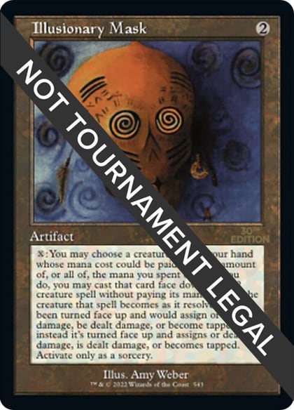 Illusionary Mask (Retro Frame), 30th Anniversary Edition 543