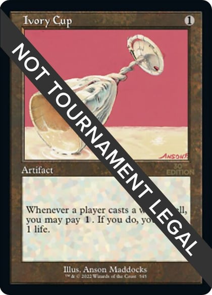 Ivory Cup (Retro Frame), 30th Anniversary Edition 545
