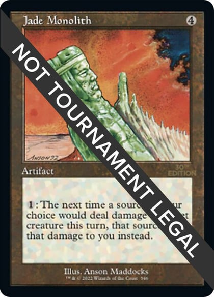 Jade Monolith (Retro Frame), 30th Anniversary Edition 546