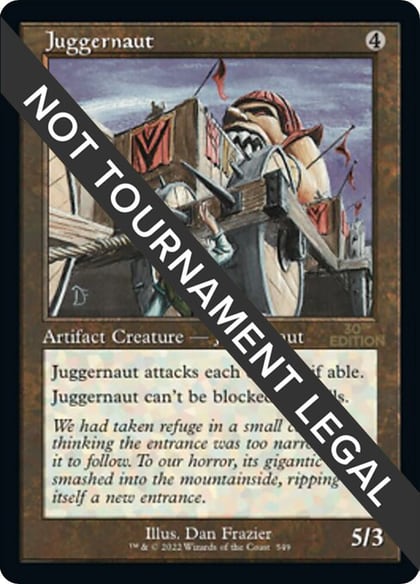 Juggernaut (Retro Frame), 30th Anniversary Edition 549