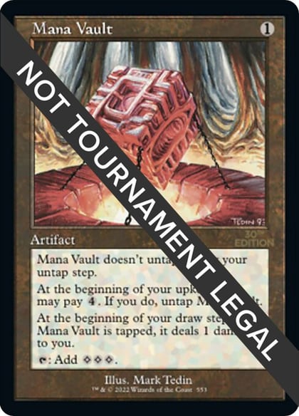 Mana Vault (Retro Frame), 30th Anniversary Edition 553