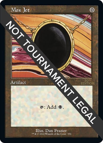 Mox Jet (Retro Frame), 30th Anniversary Edition 556