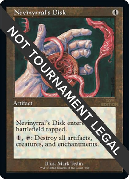 Nevinyrral's Disk (Retro Frame), 30th Anniversary Edition 560