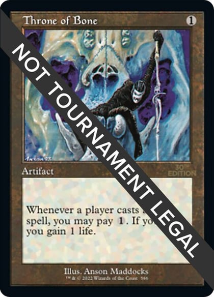 Throne of Bone (Retro Frame), 30th Anniversary Edition 566