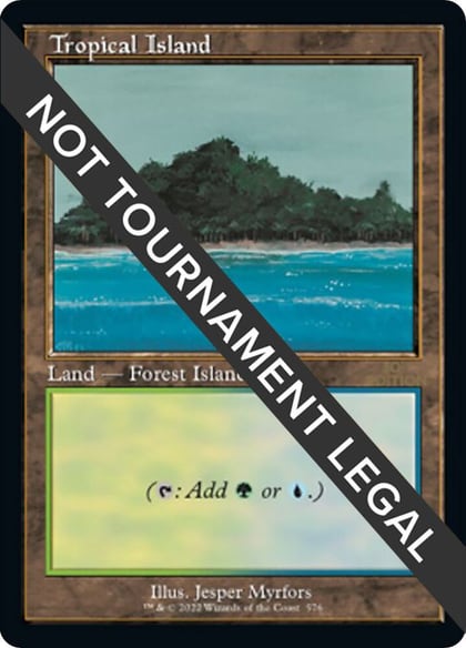 Tropical Island (Retro Frame), 30th Anniversary Edition 576
