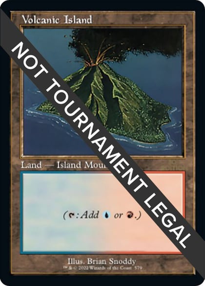 Volcanic Island (Retro Frame), 30th Anniversary Edition 579