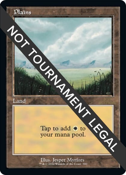 Plains (580) (Retro Frame), 30th Anniversary Edition 580