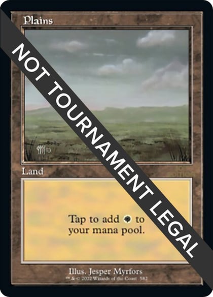Plains (582) (Retro Frame), 30th Anniversary Edition 582