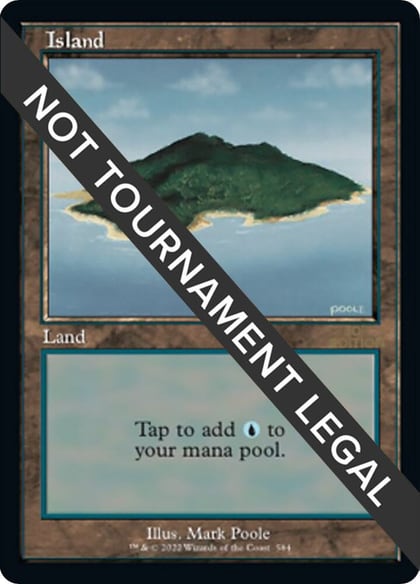 Island (584) (Retro Frame), 30th Anniversary Edition 584