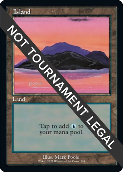 Island (585) (Retro Frame), 30th Anniversary Edition 585