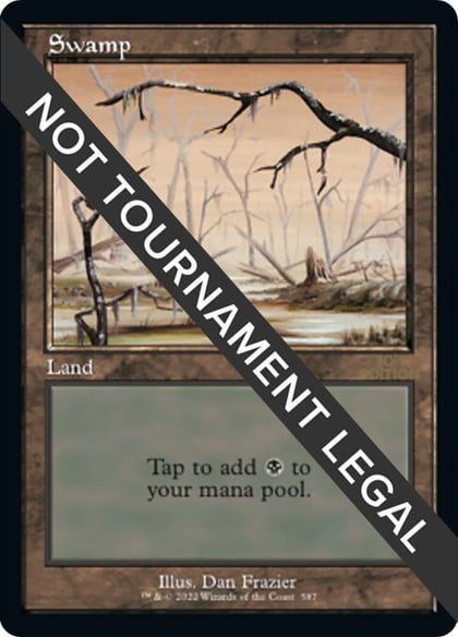 Swamp (587) (Retro Frame), 30th Anniversary Edition 587