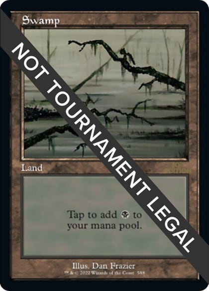 Swamp (588) (Retro Frame), 30th Anniversary Edition 588