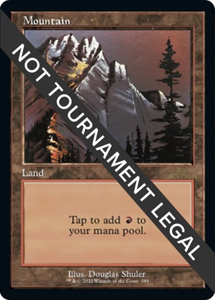 Mountain (589) (Retro Frame), 30th Anniversary Edition 589