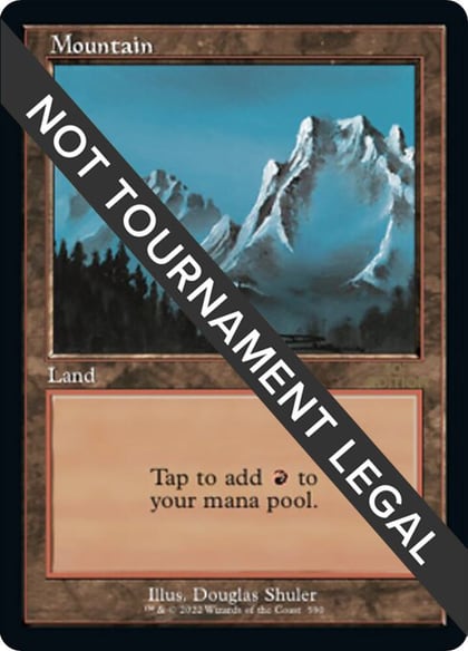 Mountain (590) (Retro Frame), 30th Anniversary Edition 590