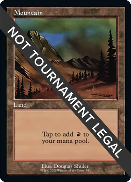Mountain (591) (Retro Frame), 30th Anniversary Edition 591