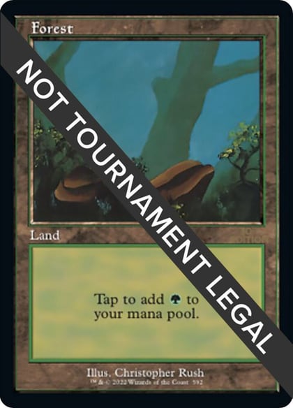 Forest (592) (Retro Frame), 30th Anniversary Edition 592